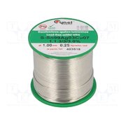 SN99CU07AG03-1.1.3/1.0MM 250G Tin; lead free; Sn99Ag0,3Cu0,7; 1mm; 250g; reel; 216÷227°C; 3% 4MYkFkr33D16cG1av3etzv7-4vJwZ101EOEb48vhGrY