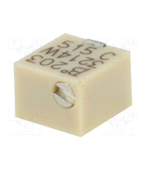 3214W-1-203E Potentiometer: mounting; vertical,multiturn; 20kΩ; 250mW; SMD TWwJOy5TN8kEmvw6TSvHL8h6RXn91T9aAlODSfJMuVo