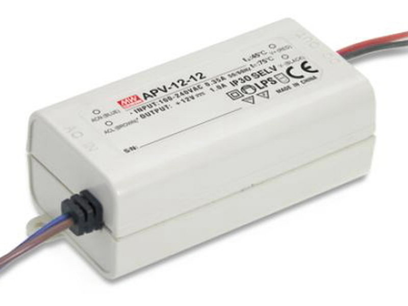 Nguồn Mean well APV 12W 12V | HÀNG CHÍNH HÃNG