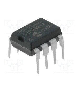 MCP41010-E/P IC: digital potentiometer; 10kΩ; SPI; 8bit; DIP8; THT; Ch: 1; tube Op9vcwrAQARBwRCx61oeWgSzhN2qGN6fJXT1v4Xu2tg