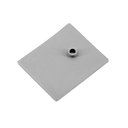 SILICONE PAD for SOT93/TO3P, with insulating hole