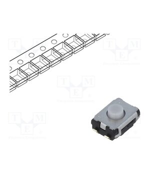 EVQP2K02Q Microswitch TACT; SPST; Pos: 2; 0.02A/15VDC; SMT; none; 3.5N; 2.5mm zDljjZzEMmF2HaJZrXSUtULNjTRlLXeH1W94OZVqL4Y