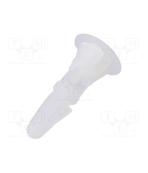 CRLCBSR-12.7 Assembly stud; polyamide; L: 12.7mm; snap fastener; Ø2: 6mm; Ø1: 4mm 56VtP1_QJmcFTaGmf17wYLIQNnpgoc9rVSeP5pMn0sE