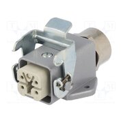 75009622 Connector: HDC; socket; female; EPIC KIT; PIN: 5; 23A; 400V; 4+PE ec4N9MMt8O1nzaRX0nDJyLDQqKoqgbU3YokkPBsn5V4