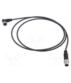 C21320000000122 Cable: for sensors/automation; PIN: 4; plug; PUR; 1.5m n8u4TPlNbJP1zzgIMmbF4lBkh9P7azMqK9IRx7YNLqQ