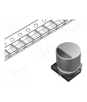 AEA1010221M035R Capacitor: electrolytic; SMD; 220uF; 35VDC; Ø10x10mm; 5000h; AEA K0OVe9lsx1VWBZ9dBRhfkNRSrtp8ZOCAXkwFyNVfKZk