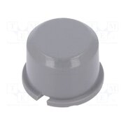 1D03 Button; round; grey; Ø9.6mm; plastic I57VkHuwJiYcWbGxRIAKAd2Amc8yrv5pTHBI6Cnxn_w