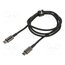 CATWJ-01 Cable; High Speed,USB 2.0; USB C plug,both sides; 1m; black; 100W bBs--HUQU-AVk1zWsU5uvZY6WUQJv2OPAux7sYevUuA