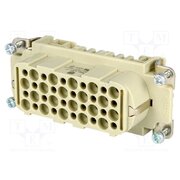09210403101 Connector: HDC; contact insert; female; 10A; 250V; Han® D; PIN: 40 vX8gikhMRm01GJky0ZZ9QJeKmH6r0dVKZD6QI2x9dUg