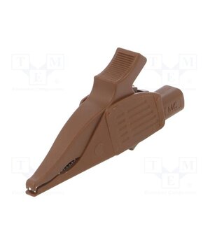 66.9575-27 Crocodile clip; 32A; 1kVDC; brown; Grip capac: max.30mm o70IqQLWBgI89xjIVxKdEBrbd3gUWJ_igF-uEtqd6q8