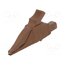 66.9575-27 Crocodile clip; 32A; 1kVDC; brown; Grip capac: max.30mm o70IqQLWBgI89xjIVxKdEBrbd3gUWJ_igF-uEtqd6q8