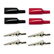 010014 Crocodile clip; 10A; black,red; nickel plated; Insulation: PVC Qt3QK60GUEWoVZLoIgv6urjzh98cOof1IGg8qILXVp0