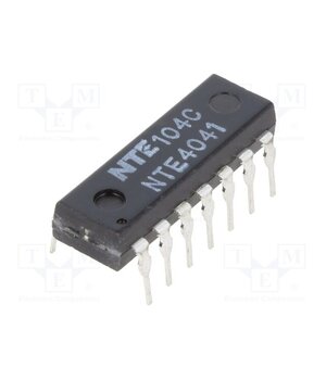 NTE4041 IC: digital; buffer; combination; Ch: 4; CMOS; THT; DIP14; 3÷18VDC D9F86r0g5pYObQsH3VsbCtkH0qi-YhYQAv5YyTDFMz8