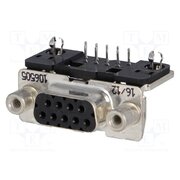 3-106505-2 Connector: D-Sub; PIN: 9; socket; female; angled 90°; THT; UNC 4-40 uzuU2bN9HfPwwtl0DF4BZkeUvaS0TsWX6H7FJsIAEKc