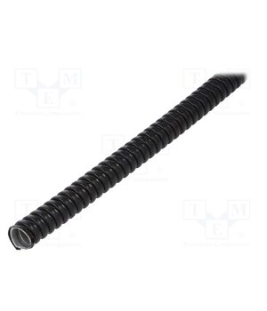 302.012.5 Protective tube; Size: 14; galvanised steel; black; Øint: 10mm 5uBxvsQJ593zn0CJ3DCQXvJp_b7SmqT8hr3B72K8N_c