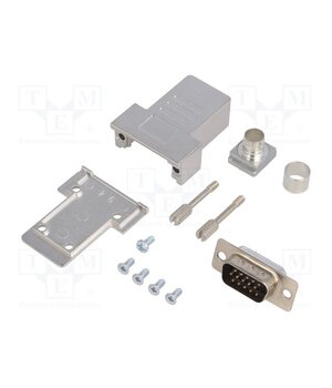 DCRP09-HDP-CF65-CS80-K Connector: D-Sub HD; PIN: 15; plug; male; soldering; for cable ErQXE1xpLmOCkskwTBFgQWn21yx02TGc0sUZfy1TM7o
