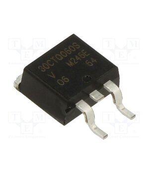 VS-30CTQ060S-M3 Diode: Schottky rectifying; D2PAK,TO263AB; SMD; 60V; 15Ax2; tube fAlN-Osbl-6DM5veNj4jDCXJD2YMokyAxRmV1ZlSoqI