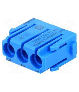 09140034501 Connector: pneumatic; module; male-female; Han-Modular®; ways: 3 z__BhHvys1ClPGut2Tw9ao8OUx-iD8TDER6JAmHTsl0
