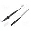 SPL 7318 NI / 1 / 100 / SW Test lead; 16A; probe tip,banana plug 4mm; Len: 1m; red z15akzH1I1esZWzsgG1A420ONAeDBXjpXbqrjLyTYhg