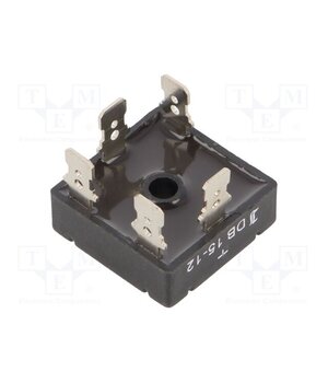 DB15-12 Bridge rectifier: three-phase; Urmax: 1.2kV; If: 15A; Ifsm: 350A MtcdWGINILPAALcJdPjWoY5LnRTdTiNcaP7DYMM5YVk
