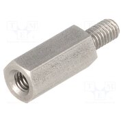 246X15 Screwed spacer sleeve; 15mm; Int.thread: M4; Ext.thread: M4 5Foz2ojtBo88tvqZo79HsEJUe4A0scd3qSZkZL0Hso0