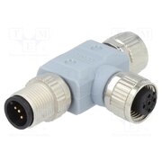 43-05116 T adapter; M12 male,M12 female x2; A code-DeviceNet / CANopen ke-9oFz3FoceSv7Gl7Ut57IAlvZkDU1xLoS3JsuC4kc