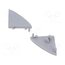 PA-ZASGLAXKT-00 Cap for LED profiles; silver; 10pcs. wHZp-roMZWjMzFs3H1LwzlUbnG1iMpl3eIUru8lb8ZA