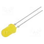 TLHY5400 LED; yellow; 5mm; 1.6÷10mcd; 60°; Front: convex; 2.4÷3VDC xMDzXiW9nlo85jBIe6laVs6YytE4dqgaD-Vd5IF5C4o