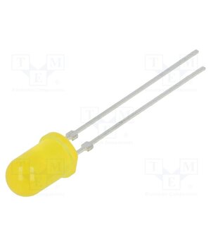 TLHY5400 LED; yellow; 5mm; 1.6÷10mcd; 60°; Front: convex; 2.4÷3VDC xMDzXiW9nlo85jBIe6laVs6YytE4dqgaD-Vd5IF5C4o