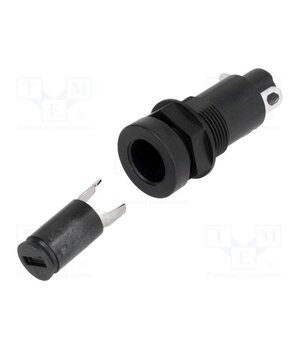 0031.1081 Fuse holder; 5x20mm; 10A; on panel; black; FEF; 250VAC; UL94V-0 hDtVV6NYi9KGuyvfJUe5BCGWzn08xFg__h8fVrAyqFs