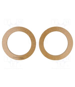 MDF-P100/10 Spacer ring; MDF; 100mm; impregnated,varnished; 2pcs. _uYqc9wetUXEf-QZLf7L6Tkp6pGHkTCG5Wl4qvKCvbE
