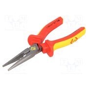 431013 Pliers; insulated,straight,half-rounded nose,elongated; 170mm ZVT4v5xHRTxTfXT0cDxQiNrkTGsmFLsHaV4FovabDLM