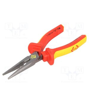 431013 Pliers; insulated,straight,half-rounded nose,elongated; 170mm ZVT4v5xHRTxTfXT0cDxQiNrkTGsmFLsHaV4FovabDLM