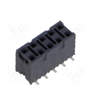 SSM-105-S-DV-K-TR Connector: pin strips; socket; female; PIN: 10; vertical; SMT; 2x5 e5pWsGiGUg-rOi1KqWx7LrXlqDCRx61p9pX_CxtnzWU