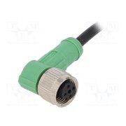 SAC-4P-1,5-PVC/M12FR Cable: for sensors/automation; M12; PIN: 4; angled; 1.5m; plug; 4A mw964rRzqIYvmBTd0ngHcjbxcYM4ulq-urEGGRbYOic