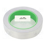 AL40C ALUMINIOWA Z KLEJEM 25MM-16,5M Tape: shielding; W: 25mm; L: 16.5m; Thk: 0.078mm; acrylic conductive K1D9QrlRDJuyfyruREhz9vkKfbaSDzm5BiTENsX2a3I