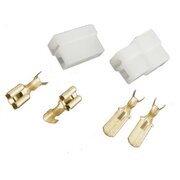 CONNECTOR 6.3mm 2pin set