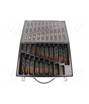 0000810170100 Drill set; for metal; high speed steel; metal case; 170pcs. aZ7F2ufSwf4oOVtFMspusT2YSHI7n1GxnmVexVsLo6E
