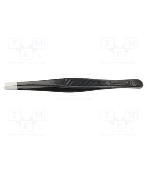 5-866-13 Tweezers; Blade tip shape: flat,rounded; Tweezers len: 120mm; ESD LIaNnTewTc6tpguuXV4JVnVJHs0VE4bZhZKl-aRgz-8