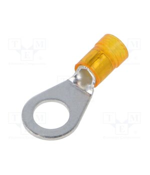 E09KO-02010202200 Tip: ring; M8; 4÷6mm2; crimped; for cable; insulated; tinned; yellow CgpDro64dzDB-8_l5jGhDNPiWt3BLoQSY3NeDan1oW8