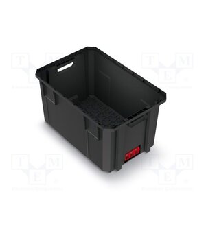 KXB604030C-S411 Container: transportation; polymer; black; 544x362x300mm; 50kg Yj73481gzqfpQrjUzrJZxgShuCX1pwwxDfEmUtmea-I