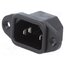 6162.0046 Connector: AC supply; socket; male; 10A; 250VAC; C14 (E); 6061; IP20 OMfJfVvCZaQeEB9tBE6uyNDAyvKdTiJ9jq0TRlhkgIw