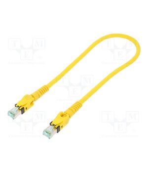 09488485745005 Patch cord; S/FTP; 6a; stranded; Cu; 0.5m; PUR; yellow; 27AWG 1tde95VLdjh4IBw16lQPKdeCk85y6NDxOt9vkORgwB8