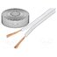 15110 Wire: loudspeaker cable; 2x0.5mm2; stranded; OFC; white buWnrmd_oEphD3gG335OdINrjQdnXOp6K9qgAbeUs6g