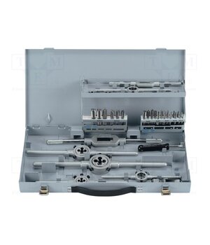 0070800031100 Kit: taps; Kit: taps,threading dies,tap wrench,diestock; 37pcs. cJDIMSkR0HbLuxTddngXPMahOLl_wcl1MX26pMgEYDk