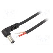 A25-TT-C100-150BK Cable; 1x1mm2; wires,DC 5,5/2,5 plug; angled; black; 1.5m 8PuZxKYB_HI8ni_E6qnOVSijsDJVwqtBr6e0ZA8uyiM