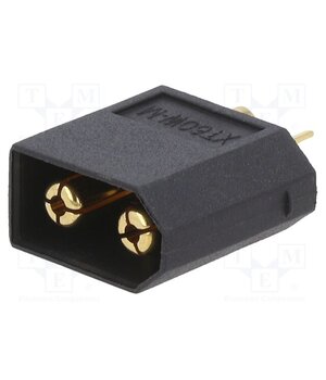 XT60W-M Connector: DC supply; plug; male; XT60; 20A; 500V; PIN: 2; straight G8FR-HMbUMq6rSU9YTeMbPMlOxJ4iXwVttSj_V5BniY