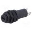 3101.0020 Fuse holder; 5x20mm; 10A; on panel; black; FPG2; 250VAC; UL94V-0 AIrfHcpsESO5KqjeEVV7_z0oxPx9DP8Pe-g_WjpxoPw