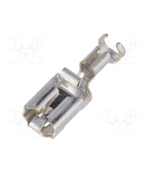 341001-6 Terminal: flat; 6.3mm; 0.8mm; female; 2.5÷4mm2; crimped; for cable 4UHcRZPDlVsIOUOloMXLhl3EOtiiZSLkoyep7C5gLYc