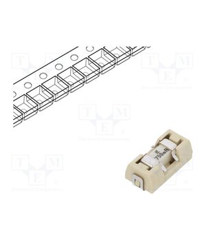 0154.750DR Fuse: fuse; 750mA; 125VAC; 125V; 125VDC; quick blow; SMD; 154 HSYiGdmHUemS18v4XuWAEWm7SEVwWGDA49ASz__p1wE